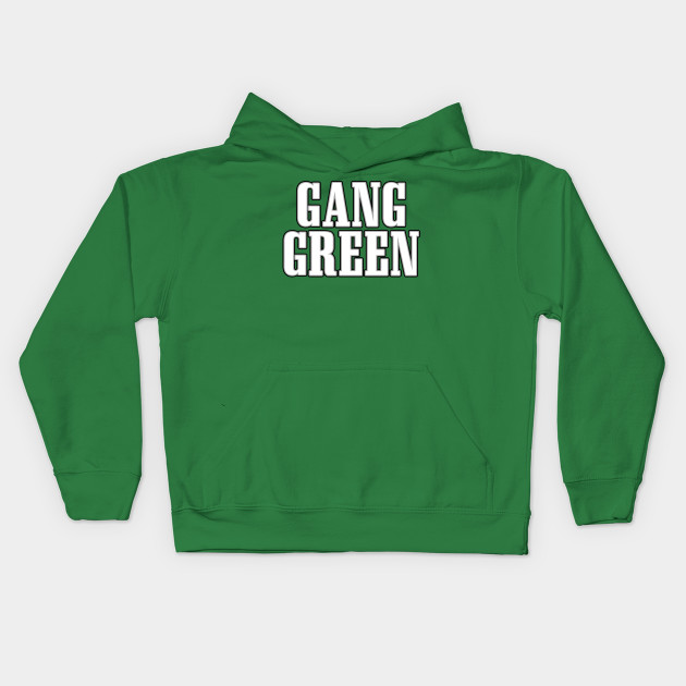 Gang Green Eagles Kids Hoodie TeePublic